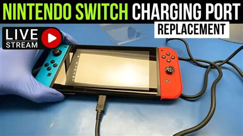 nintendo switch charge port repair.